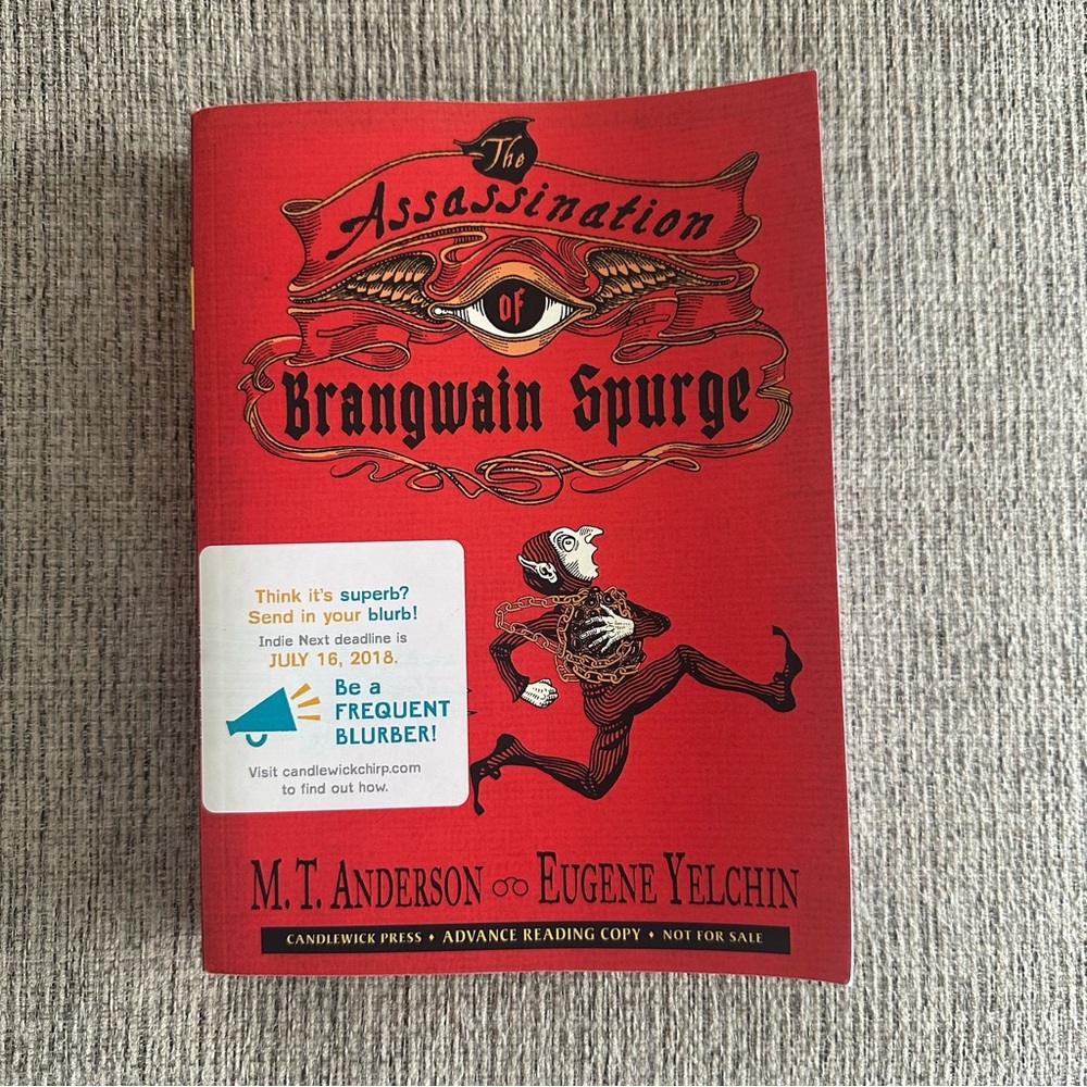 The Assassination of Brangwain Spurge Book